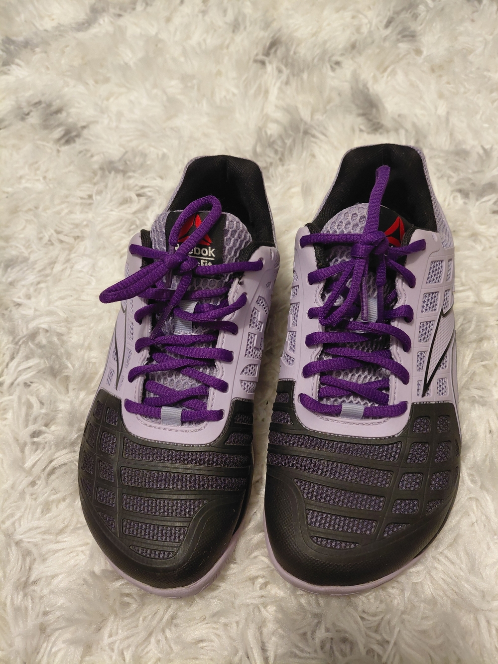 Reebok Women's Lavender CrossFit Training Shoes - Picture 7 of 9